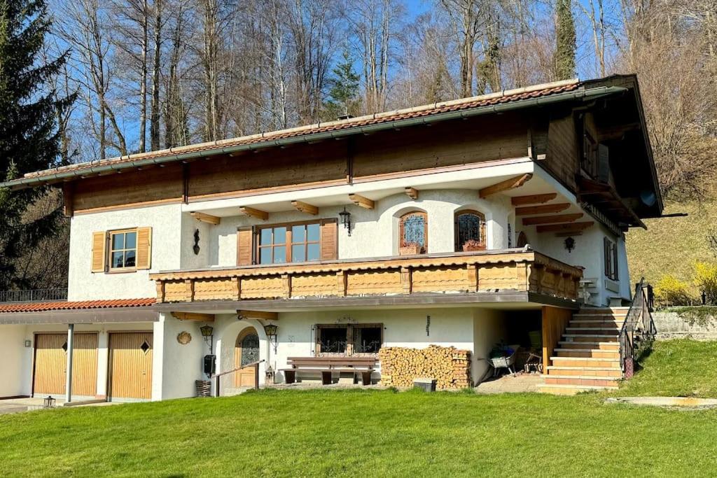 Romantisches Alpenchalet - Mit Sauna Und Kamin - Ruhig Und Zentral Bad Tölz Exteriér fotografie