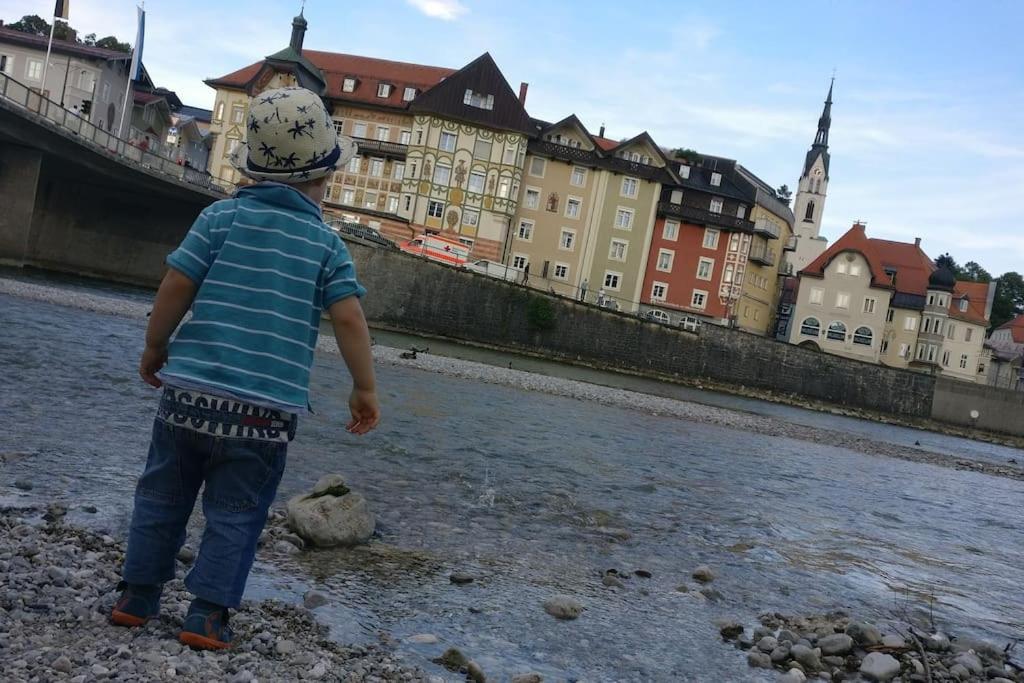 Romantisches Alpenchalet - Mit Sauna Und Kamin - Ruhig Und Zentral Bad Tölz Exteriér fotografie